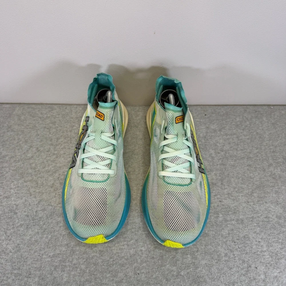 Hoka Cielo Road Running Shoes Womens Shoes Size 9.5 Blue Green 1143490 WCRM